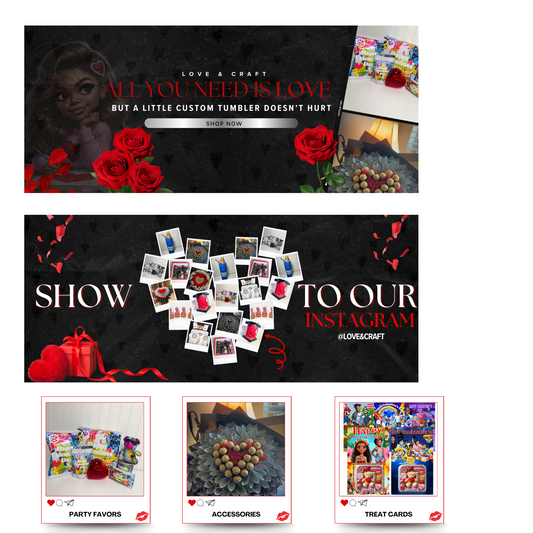 Valentine's Day Website Template 2